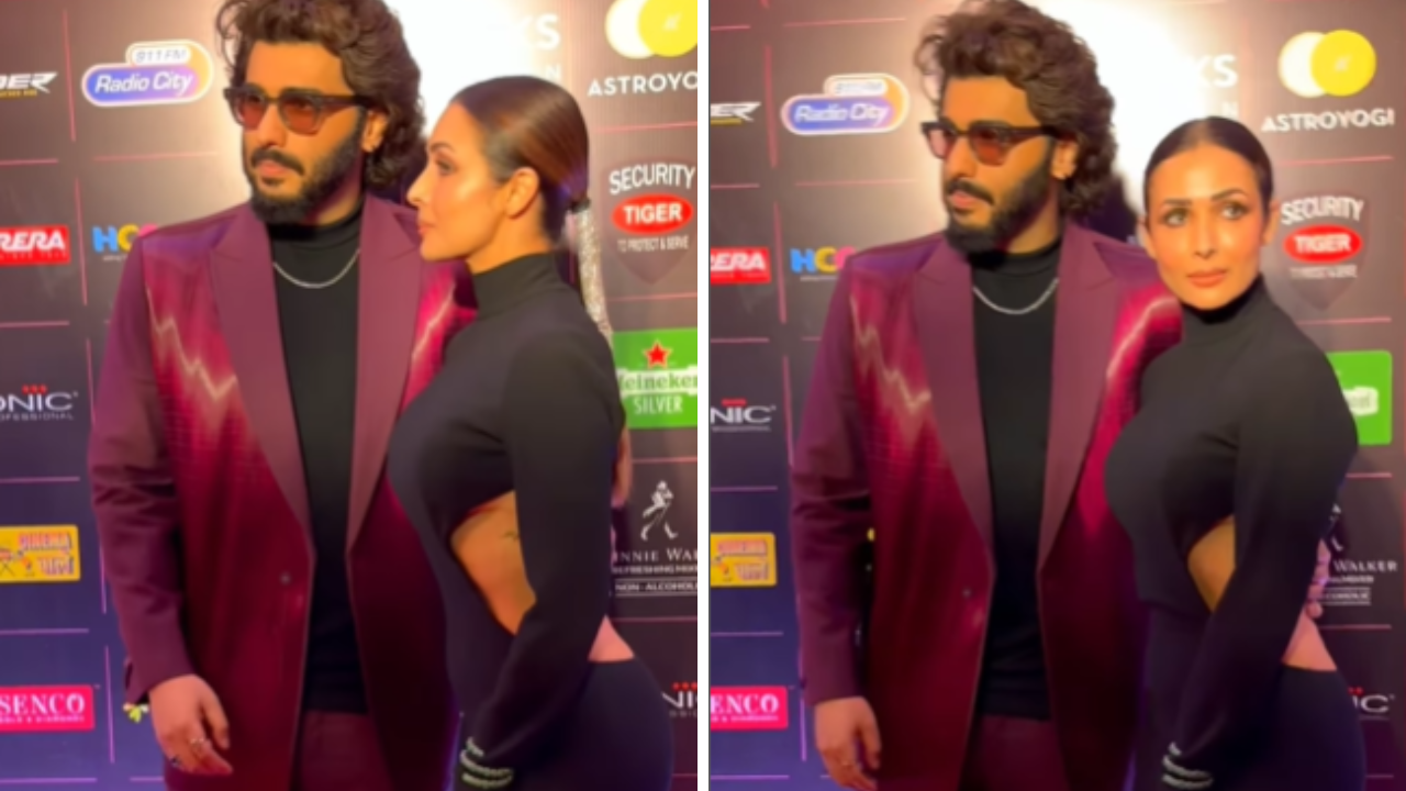 Malaika Arora, Arjun Kapoor TROLLED as they make joint appearance on red carpet of an event