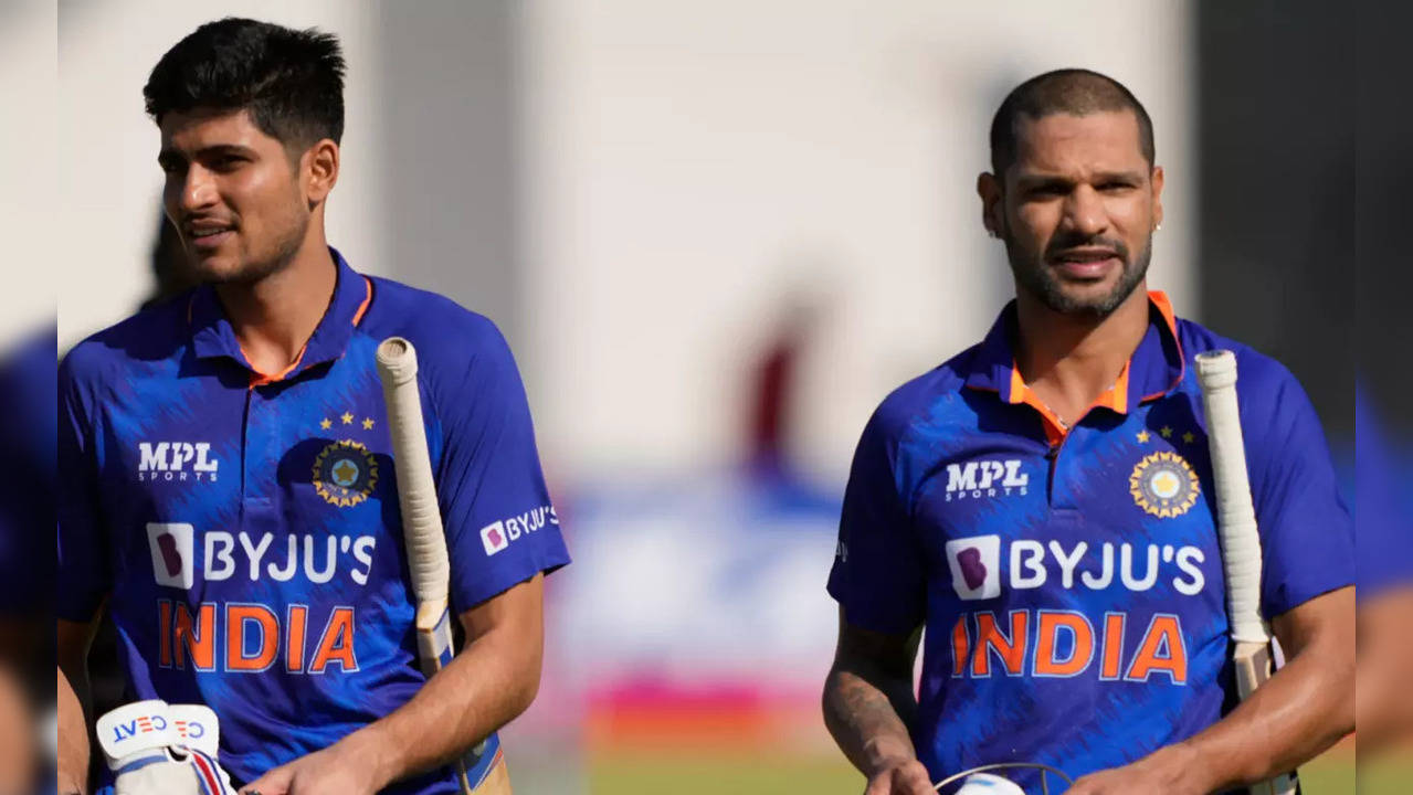 Shikhar Dhawan Shubman Gill.