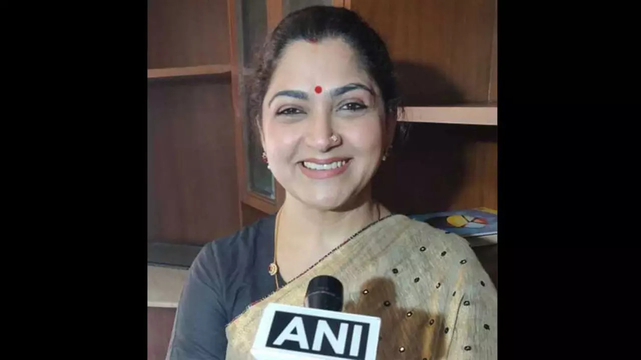 BJP leader Khushbu Sundar