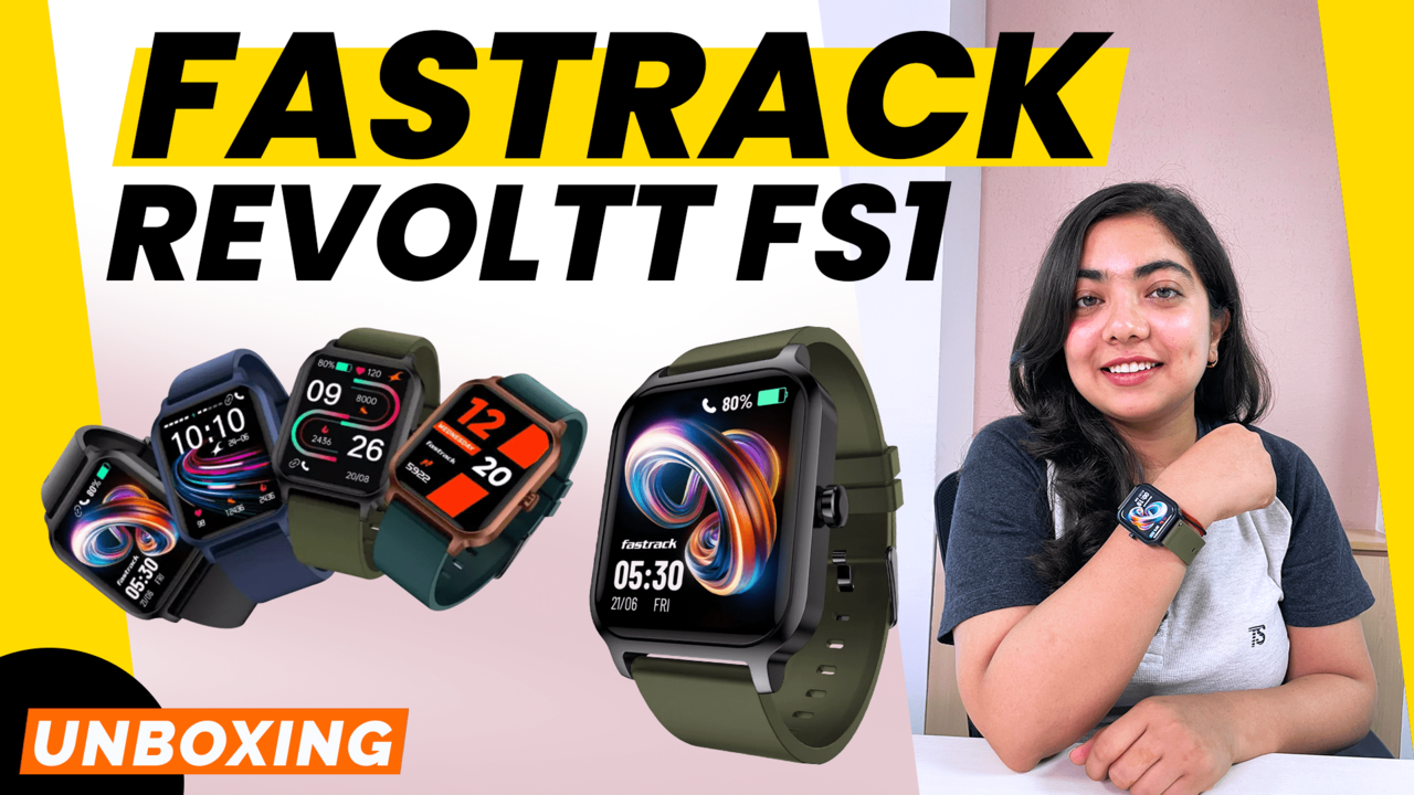 Fastrack Revoltt FS1 Smartwatch I Unboxing and First Impression - How Can I Watch Fs1 On My Phone