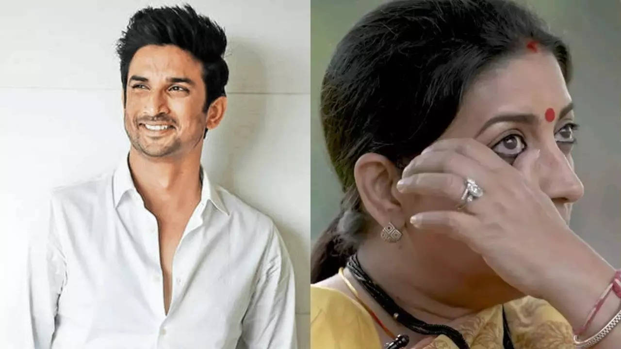 Smriti Irani recalls FIRST reaction to Sushant Singh Rajput's tragic death: Called Amit Sadh, knew kuch gadbad karega