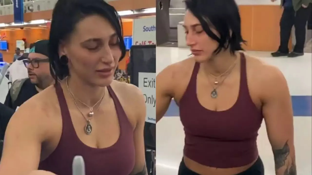 Do you mind if I go: Shocking video of fans asking an exhausted Rhea Ripley  for autographs goes viral - watch | WWE News, Times Now