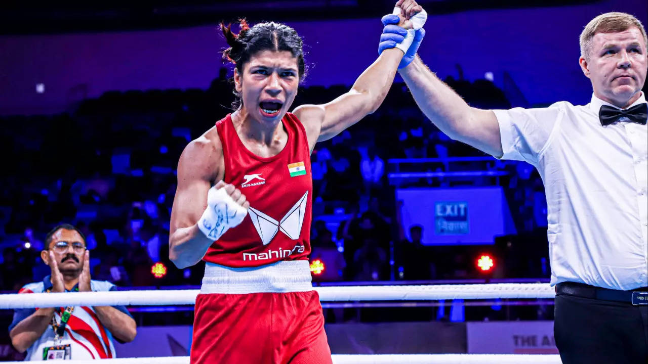 Nikhat Zareen creates history. becomes first Indian boxer after