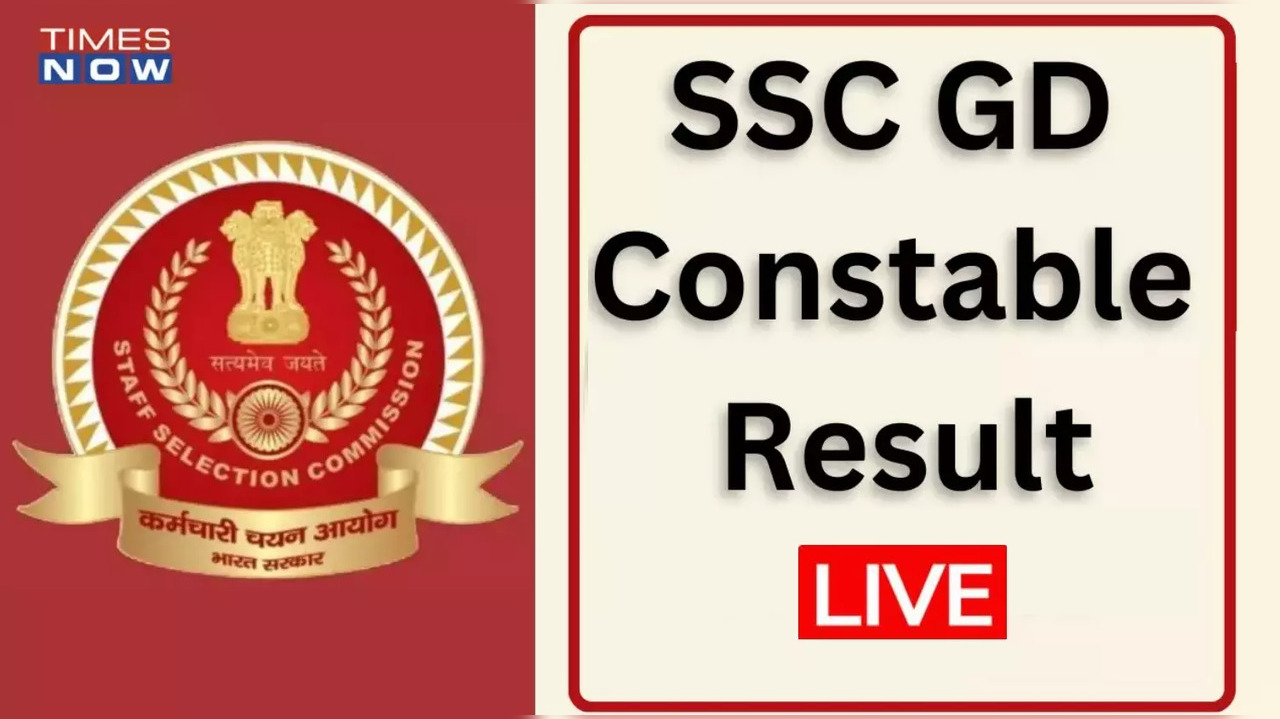 SSC GD Constable Results 2023 LIVE SSC GD Result soon on sscnicin Sarkari Result link cut-off merit details