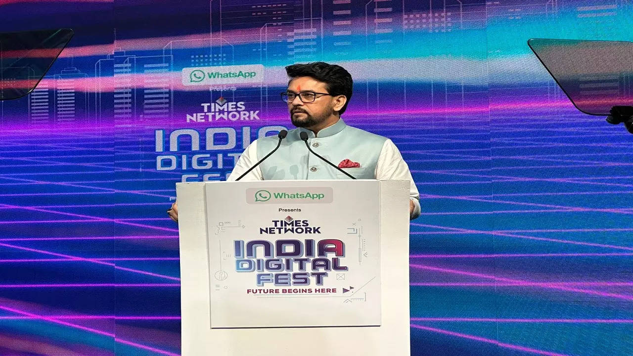 Anurag Thakur at Times Now India Digital Fest