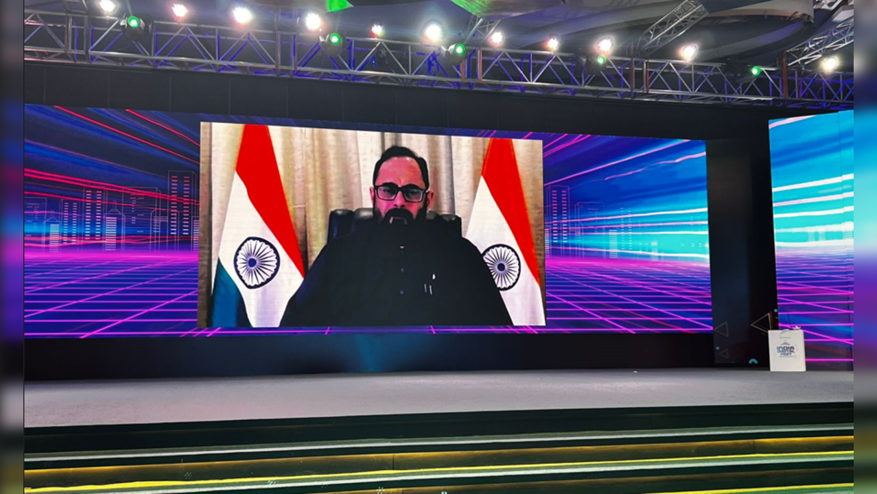 MoS Rajeev Chandrasekhar at India Digital Fest