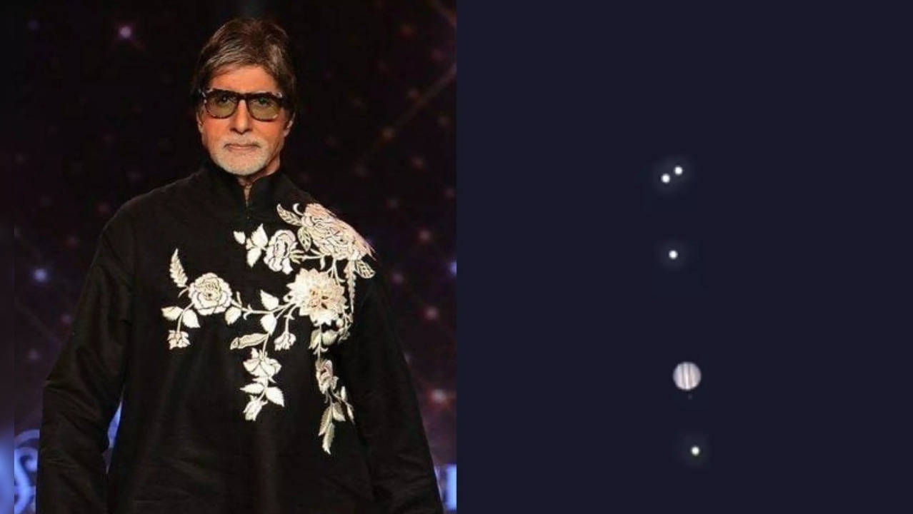 Amitabh Bachchan beautifully captures rare view of sky with 5 planets aligned together. WATCH video