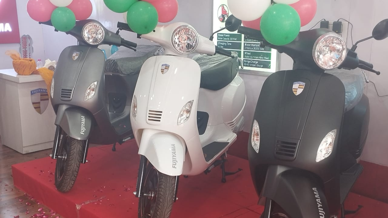 Indian e2W company Fujiyama launches 5 new e-scooters in India