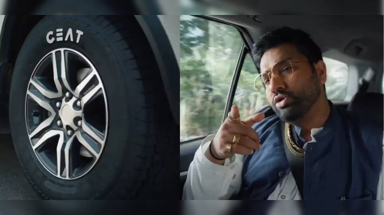 Rohit Sharma appears in Ceat SUV Tyres ad