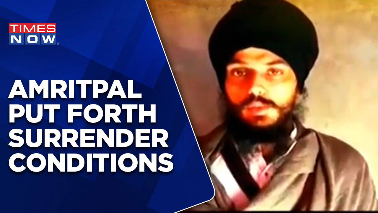 After Dares To Punjab Police, Amritpal Singh Put Forth Three Conditions ...