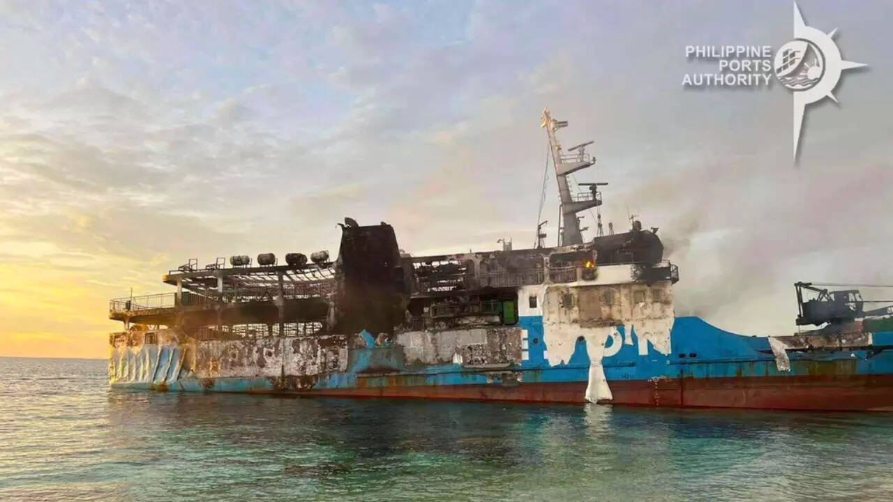 Philippines ferry fire