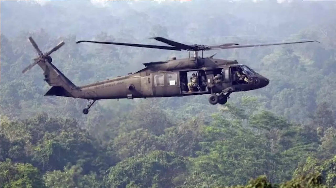 Black hawk chopper