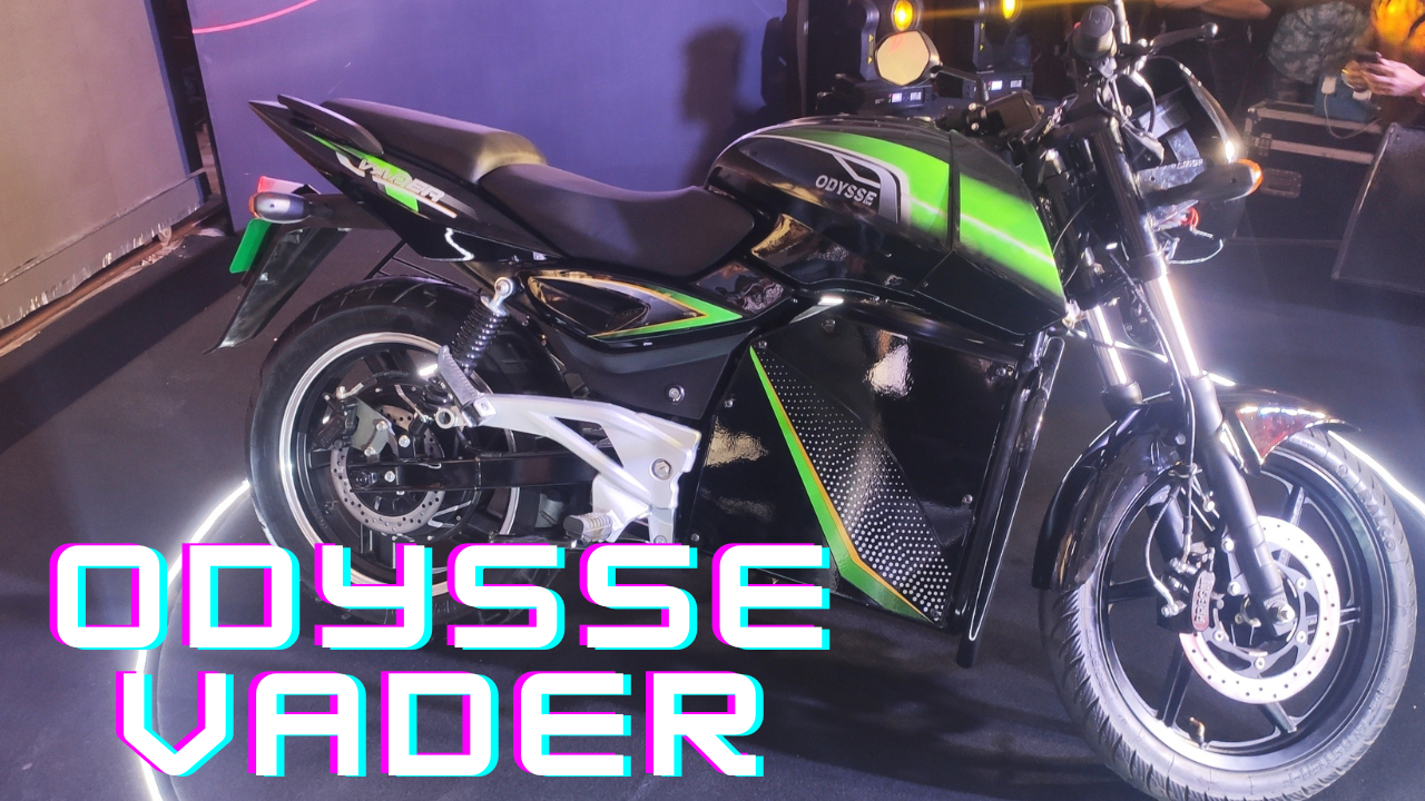 Odysse launches Vader, India’s First Electric Motorcycle that gets a 7