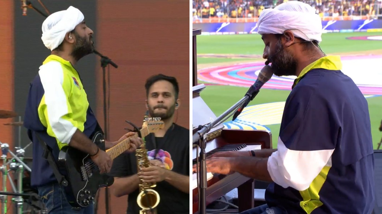 IPL 2023 Opening Ceremony: Arijit Singh Croons Ae Watan, Lehra Do, Kesariya, Mesmarises Ahmedabad. WATCH