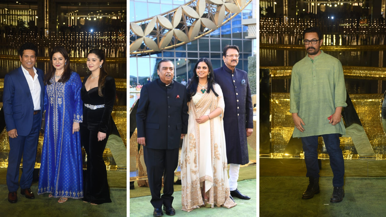 NMACC Grand Opening: Alia Bhatt, Sachin Tendulkar, Aamir Khan And More Celebs Arrive In Style.