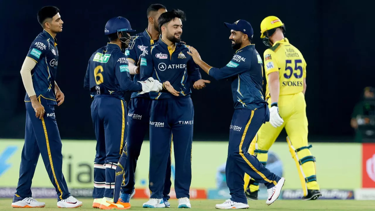 Gujarat Titans beat CSK in IPL 2023.