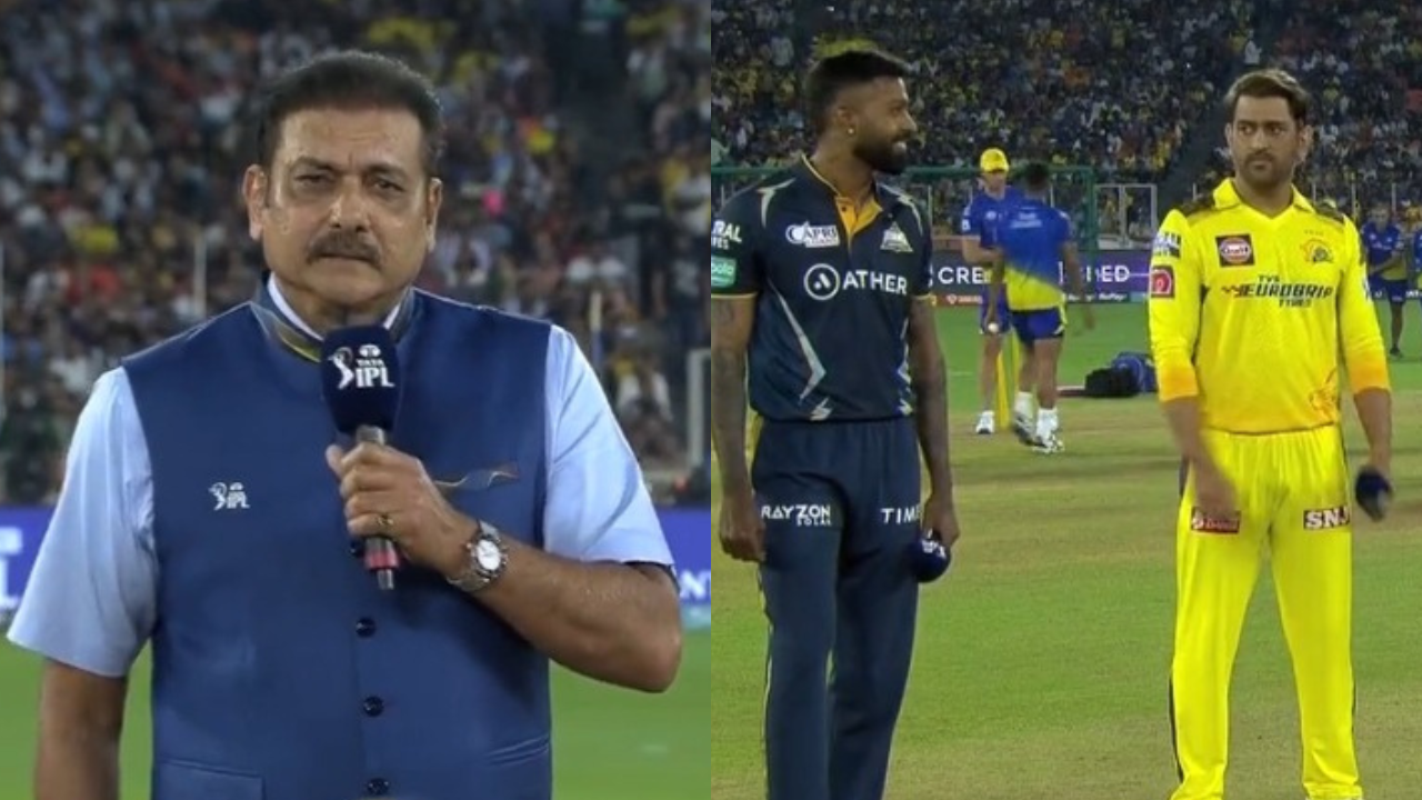 wpl-hangover-ravi-shastri-calls-hardik-pandya-captain-of-gujarat-giants-gt-skipper-s-reaction-is-gold-watch