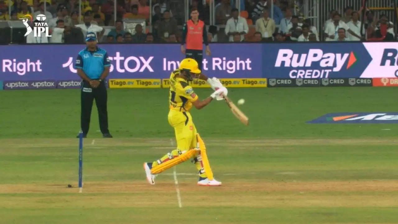 Ruturaj Gaikwad dismissal