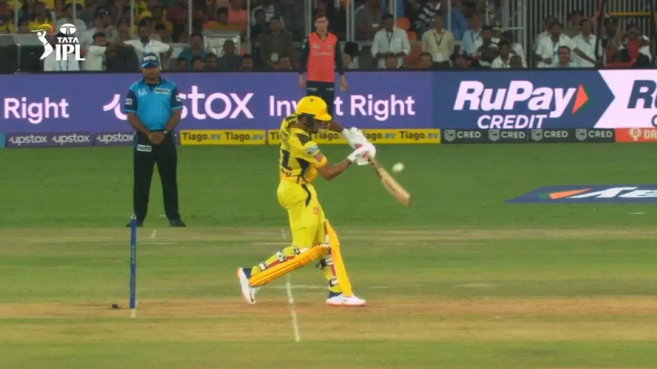 Ruturaj Gaikwad dismissal