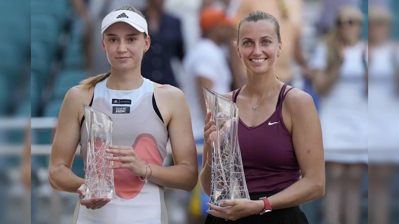 Petra Kvitova defeats Elena Rybakina in Miami Open final for 30th WTA title Tennis News, Times Now