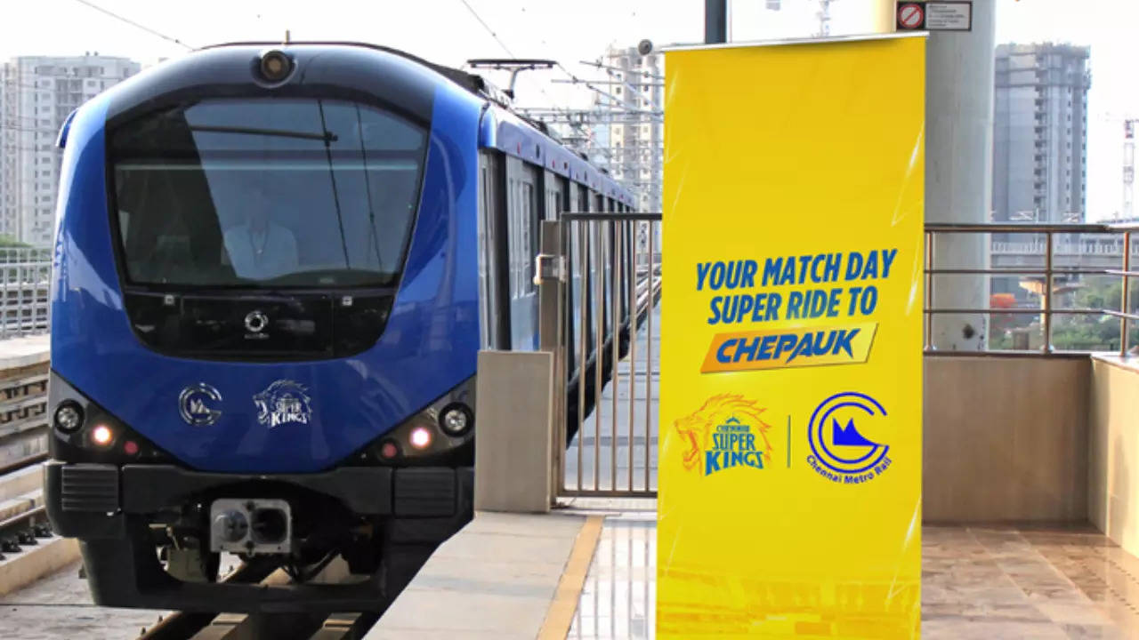 CSKs Gift to Fans Free Ride On Chennai Metro to Watch IPL, Match Tickets Can Be Used for Metro Entry Chennai News, Times Now