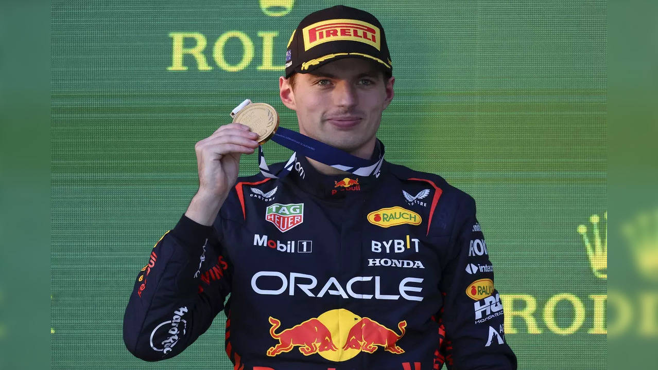 Max Verstappen Australian F1 Grand Prix winner