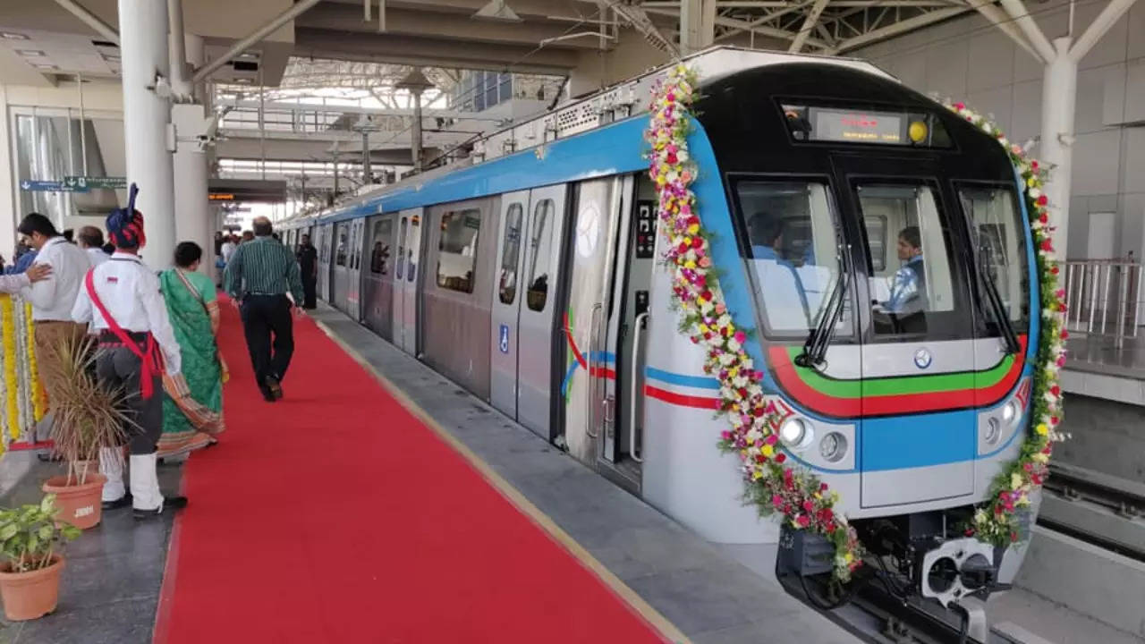 Photo credit: Twitter/Hyderabad Metro Rail