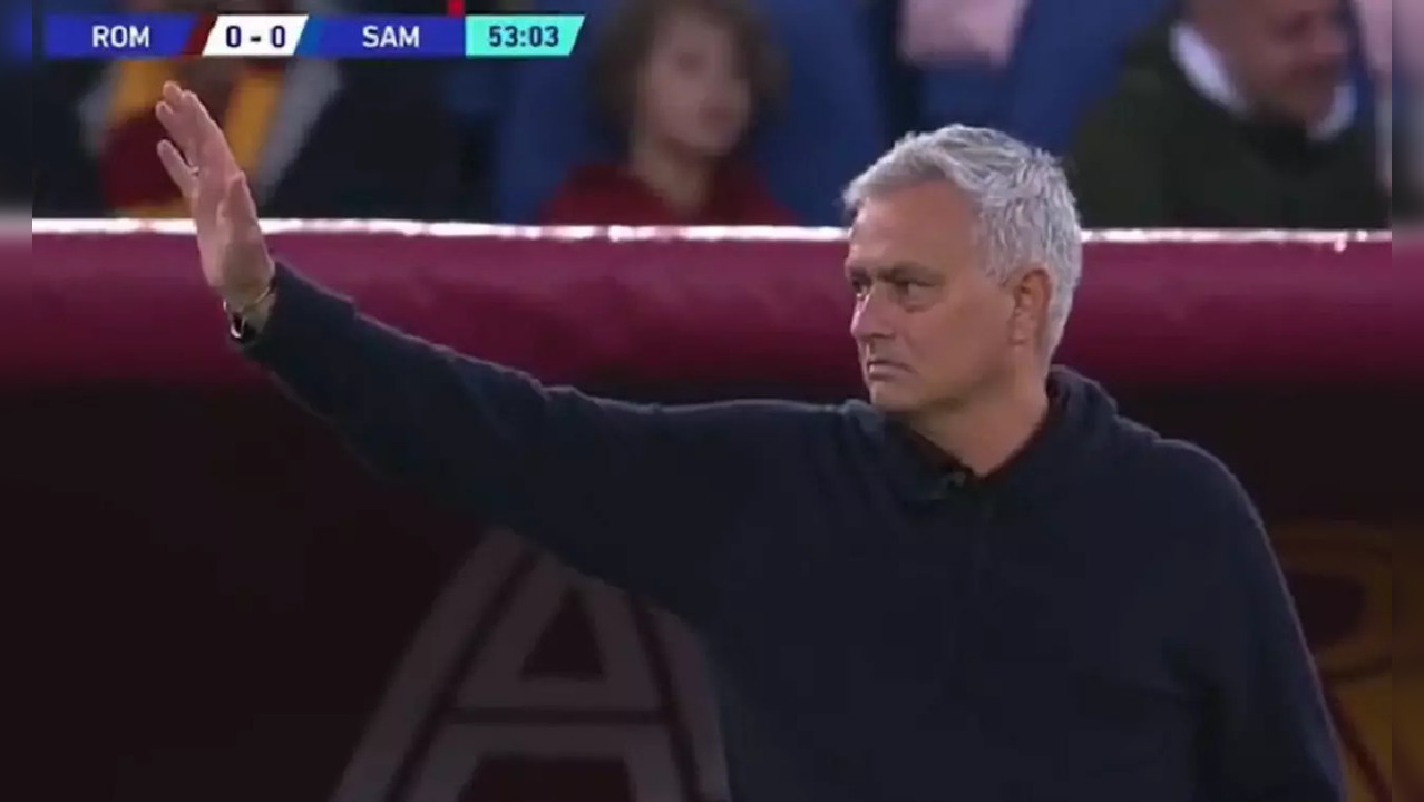 Jose Mourinho AS Roma racist chants.