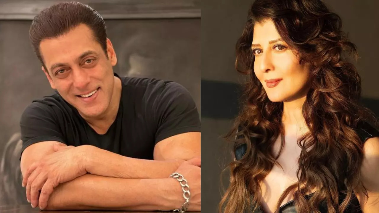 Salman Khan and Sangeeta Bijlani