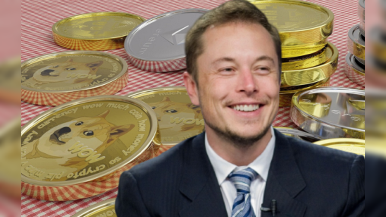 Elon Musk replaces Twitter logo with Dogecoin meme