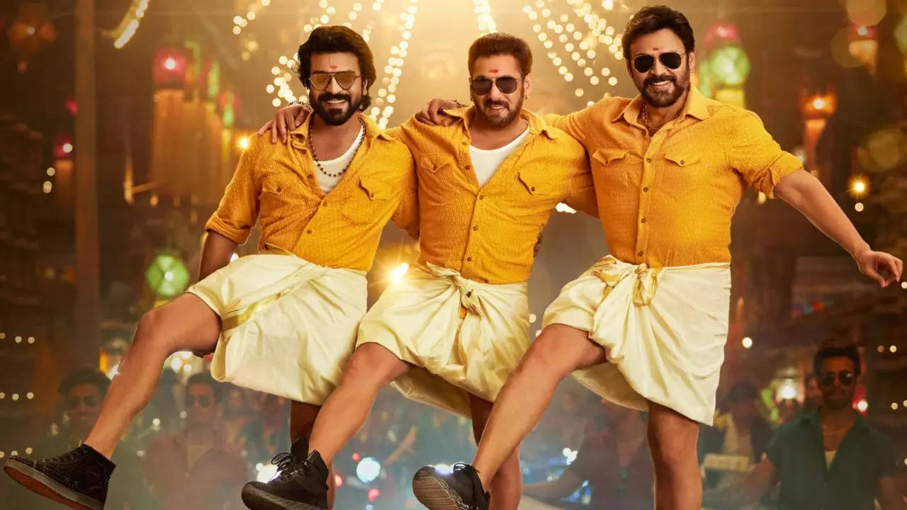 Kisi Ka Bhai Kisi Ki Jaan song Yentamma OUT: Salman Khan, Ram Charan, Venkatesh Daggubati's whistle-worthy moves SLAY