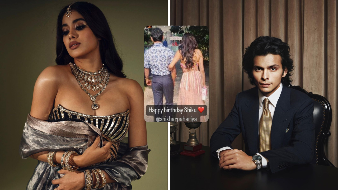 Janhvi Kapoor Shares UNSEEN PIC With Rumoured BF 'Shiku' aka Shikhar Pahariya on his birthday And It's All Love