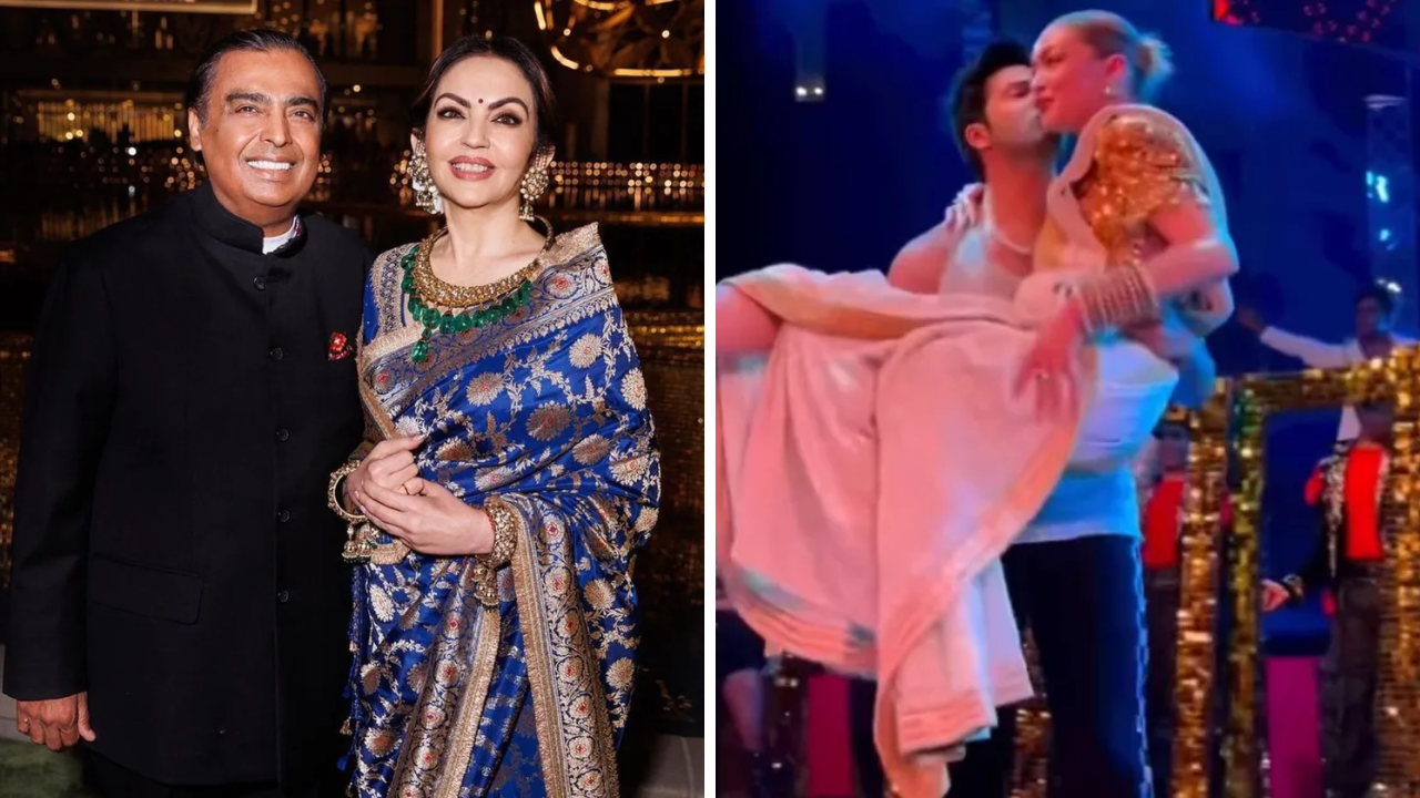 Mukesh Ambani Had Tears In His Eyes Over Varun Dhawan, Gigi Hadid Performance At NMACC Gala