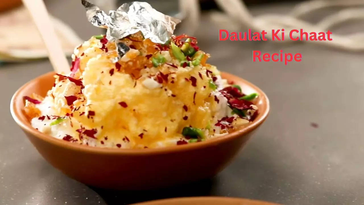 Daulat Ki Chaat Recipe How to Make The Delectable Dessert from Old
