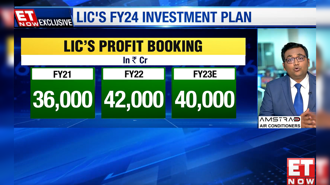 India's largest insurer and investor LIC shares ambitious investment plans for FY24 | ET NOW Exclusive