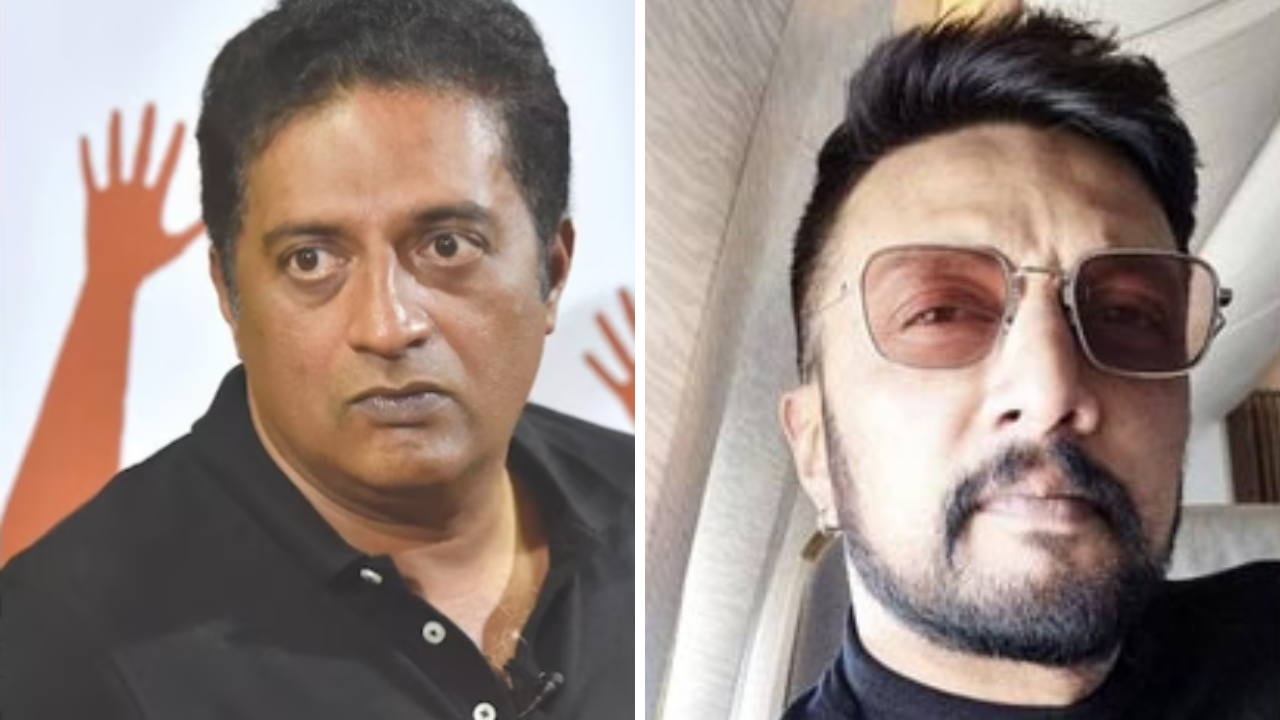 Prakash Raj REACTS to Kichcha Sudeep Supporting BJP: I Am Shocked And Hurt