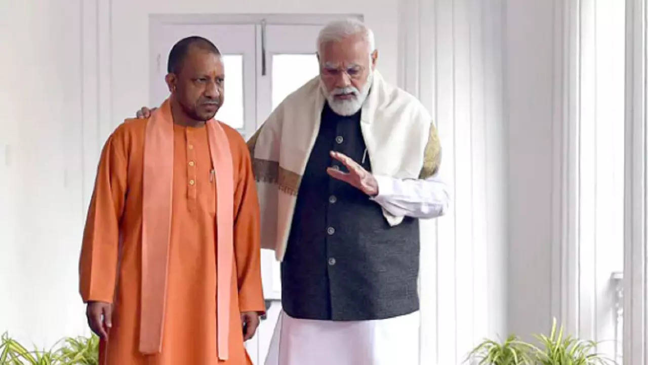 File Photo of PM Modi And UP CM Yogi