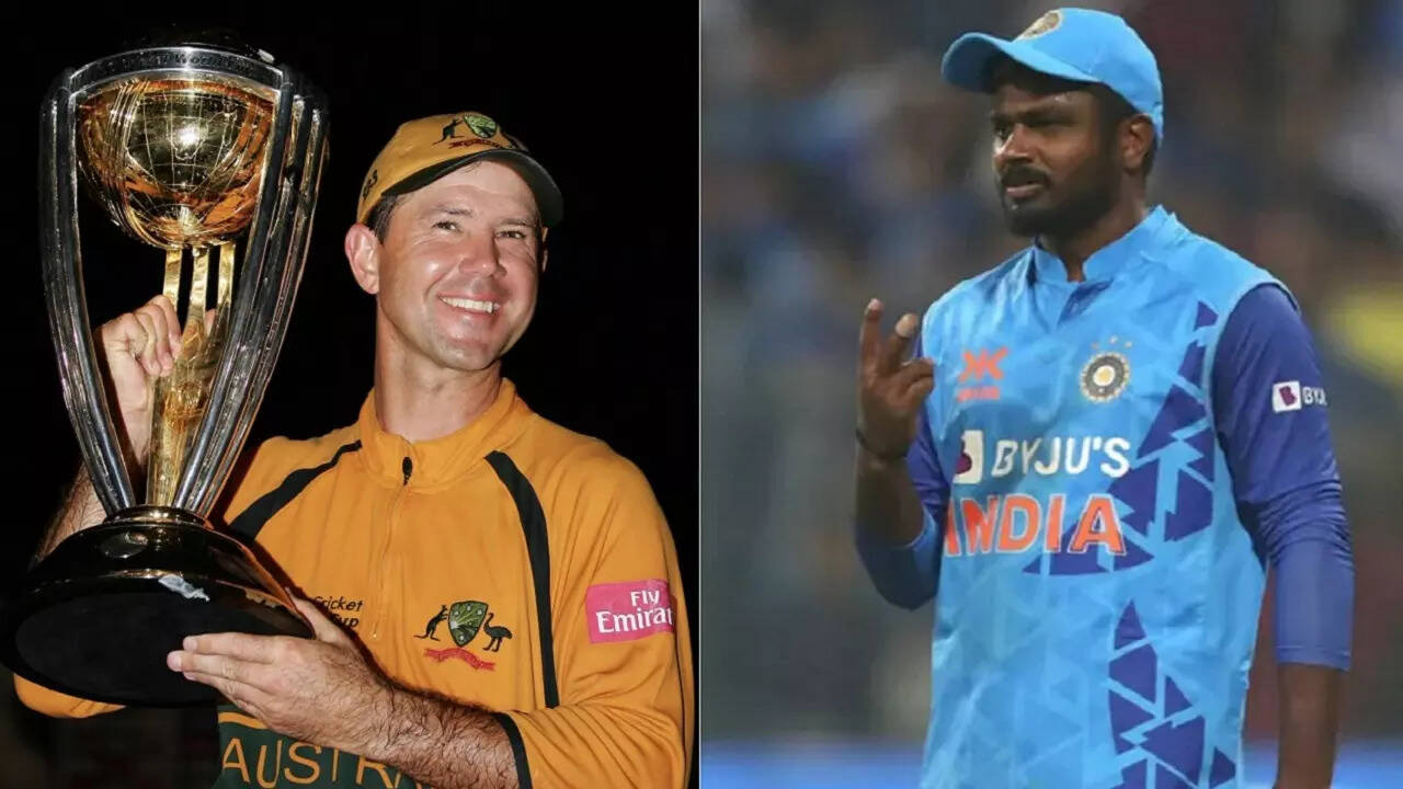 Sanju Samson Ricky Ponting ODI World Cup 2023