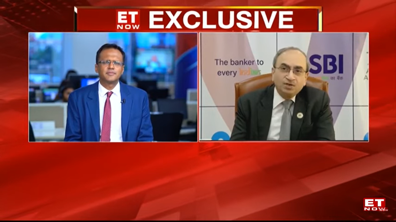 SBI chairman Dinesh Kumar Khara speaks with ET NOW