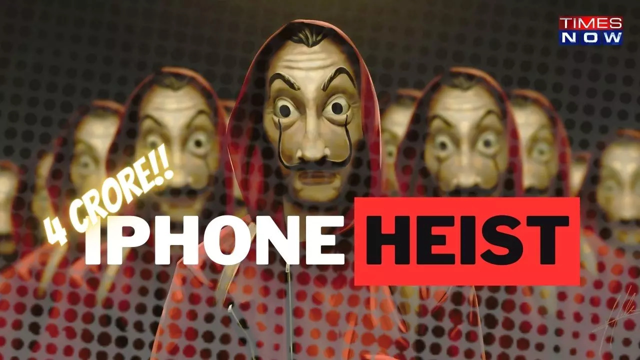 The Great iPhone Heist: Cunning Thieves Tunnel Their Way to a 4 Crore iPhone Jackpot!