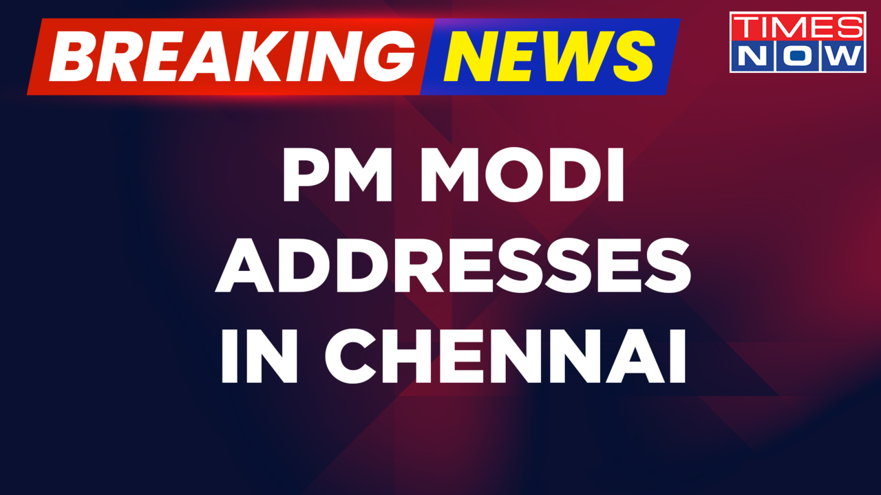 Breaking News PM Modi's Vikas Push In Chennai Vande Bharat Express Flagged Off In Tamil Nadu