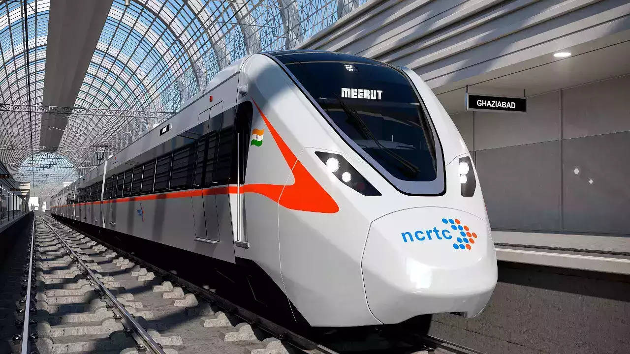 Representation of RRTS train. | Photo: NCRTC