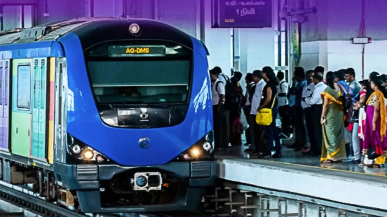 Photo Credit: Twitter/Chennai Metro Rail