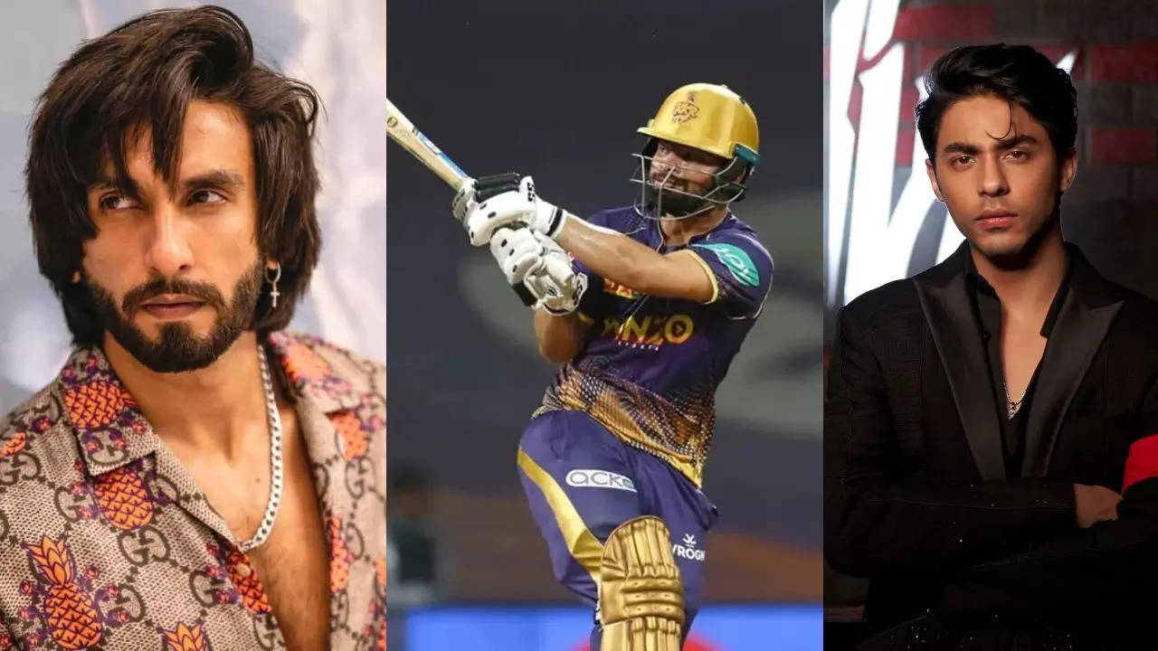 IPL 2023: Rinku Singh, Ranveer Singh and Aryan Khan