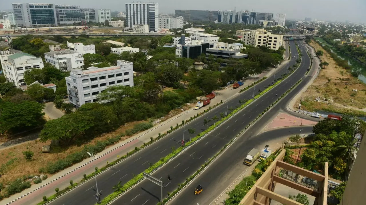 OMR Road in Chennai.