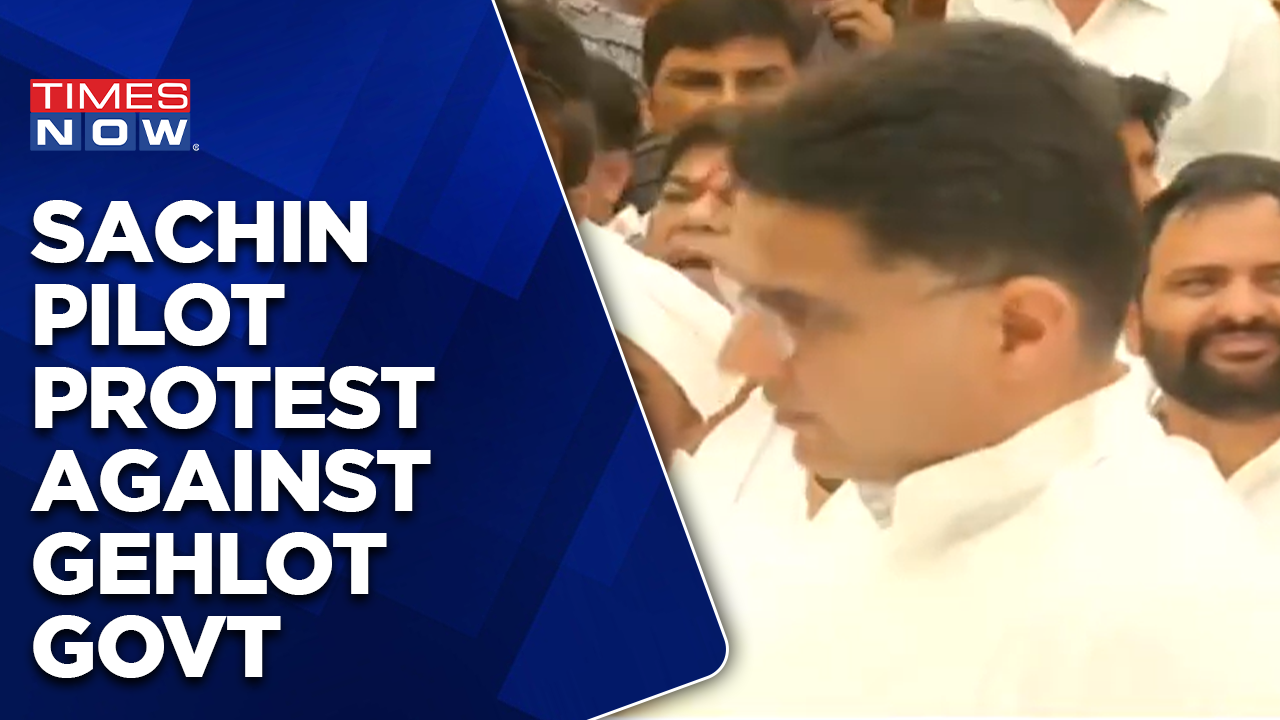 Rajasthan Politics Crisis | Sachin Pilot Protests Against Ashok Gehlot ...