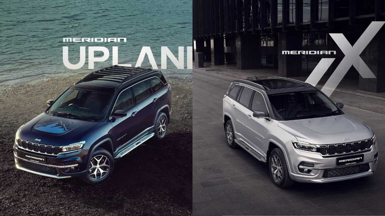 New Jeep Meridian Upland and Meridian X launched - Here’s Everything You Should Know