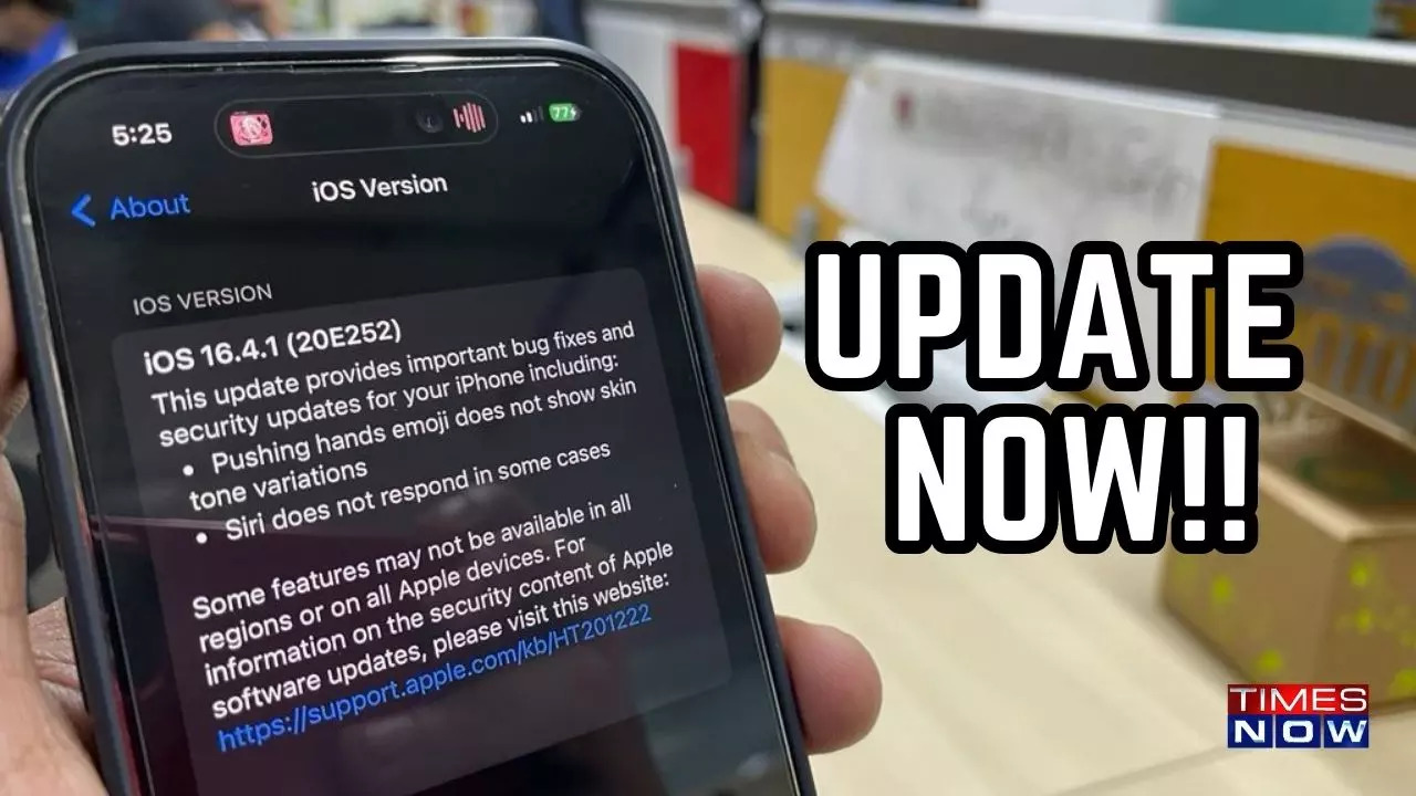 iOS 16.4.1 Update Urgently