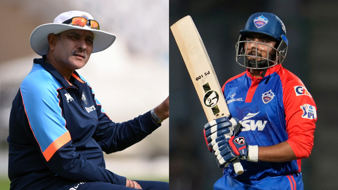 Ravi Shastri, Prithvi Shaw