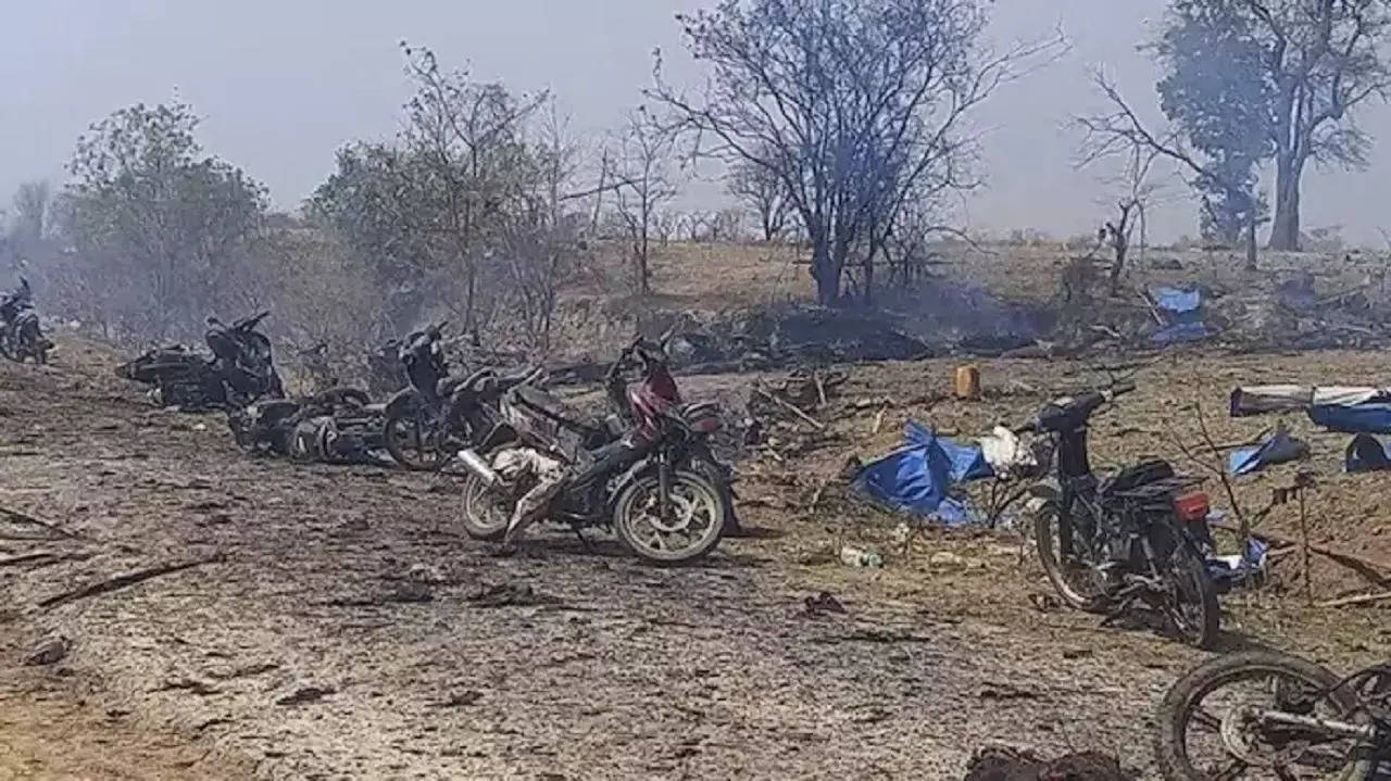 ​Myanmar airstrike